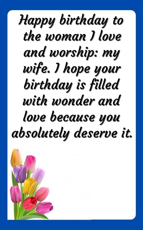 birthday wishes for wife telugu